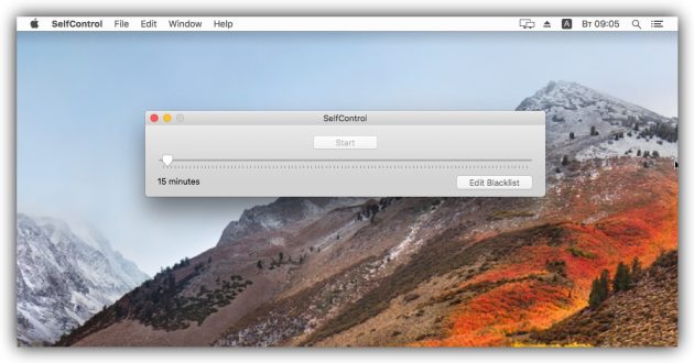 Как заблокировать сайт в macOS с помощью SelfControl
