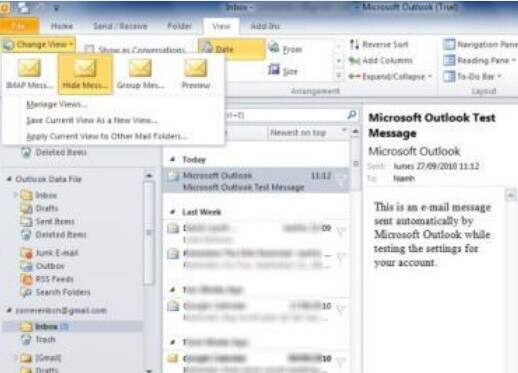 Скриншот Microsoft Outlook