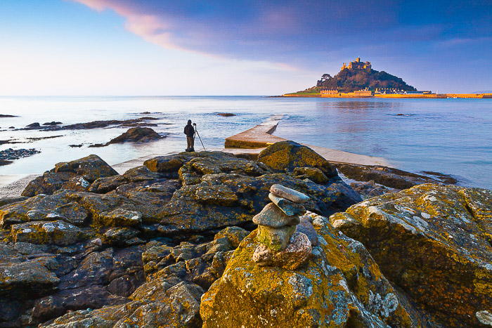 A stunning coastal seascape on a clear day - how to make money with landscape photography