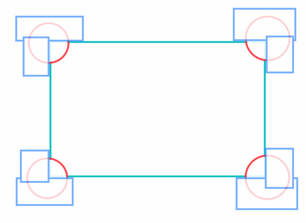 Как закруглить углы картинки в css