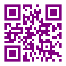 Purple QR-code