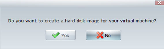 create hard disk image