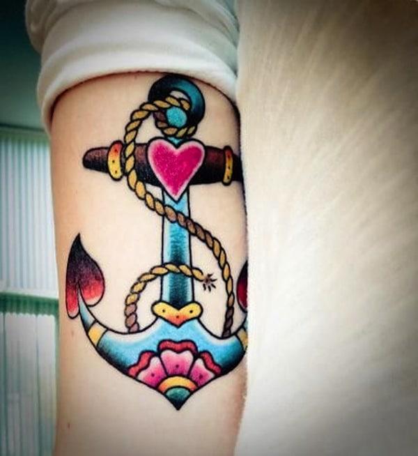 Anchor Tattoos On Arm